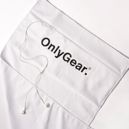 White microfiber towel 